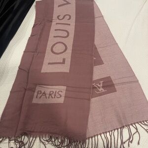 Vintage Louis Vuitton Pink Scarf